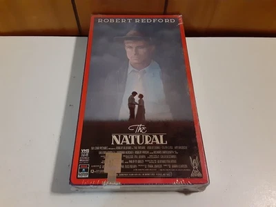 The Natural VHS New Sealed Robert Redford 1984 - Image 1 of 2