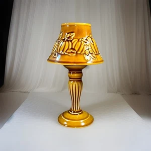 Yankee Candle Keramik Lampe Kerzenhalter & Topper mit dem Kürbis Design 10" - Bild 1 von 6