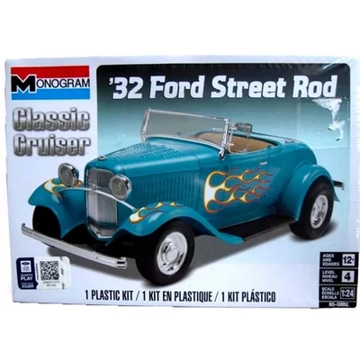 Monogram '32 Ford Street Rod | 1:24 Scale Model Kit - Classic Cruiser NEW - Image 1 of 3