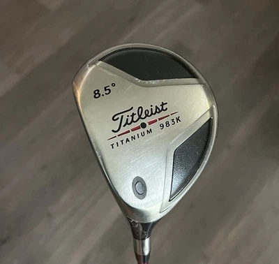 Controlador de titanio Titleist 983K LH 8,5* graffaloy grafito varilla rígida flexible Foto 1 de 4