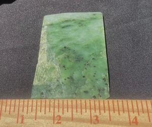 Siberian Jade Rough Glowing Imperial Green Big Slab 70 Grams or 2.5 Oz Russia - Picture 1 of 7