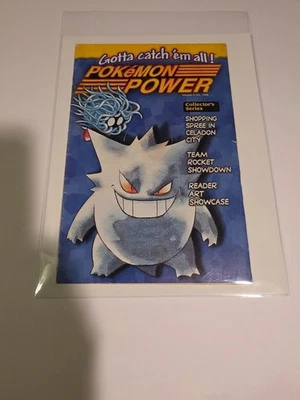 Pokémon Power Magazine Vol 3 October 1998 Gengar Nintendo Power ☆ Authentic ☆ Foto 1 de 4