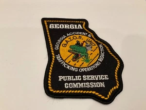 Gator Accident Trafficking Ops Police State Shaped Georgia GA Pub Service Comm - Picture 1 of 1