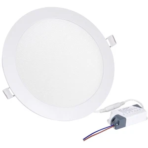 18W Round LED Recessed Ceiling Panel Fixture Down Light Lamp Cool White Bulb - Picture 1 of 8