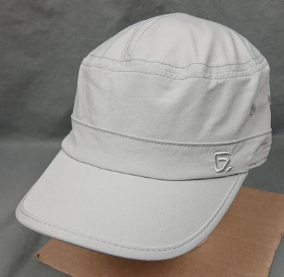 Gadiemkensd Stretch Army Cap Cadet Military Hats Flat Top Baseball Short Bill - Image 1 of 4