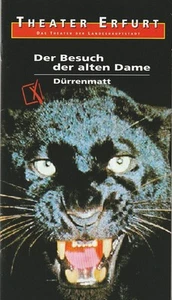 Programmheft Friedrich Dürrenmatt DER BESUCH DER ALTEN DAME Theater Erfurt 2001 - Picture 1 of 1