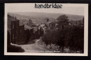 Pateley Bridge - The Old Church Lane - Echtfoto Postkarte - Bild 1 von 1