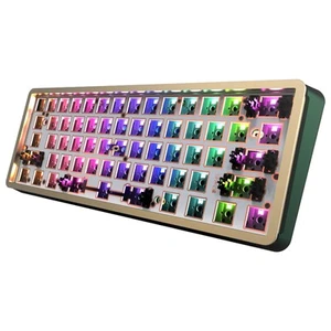 GK61 Custom DIY Gaming Mechanical Keyboard Kit, Aluminum Metal CNC Shell, RGB... - Bild 1 von 8