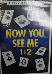 Now You See Me 1 & 2 (DVD, 2020, Widescreen) Jesse Eisenberg/Morgan Freeman! - Picture 1 of 1