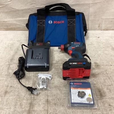 BOSCH GDX18V-1860CB25 Impact Driver 1860"-lb Torque 3400rpm 4100ipm - Image 1 of 3