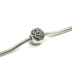 Pandora SCHIMMERNDE ROSE SICHERHEITSCLIP STOPPER CHARM NICHT MEHR HERGESTELLT (EPJ031065) - Bild 1 von 5