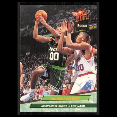 Anthony Avent Rookie #295 1992 Fleer Ultra Milwaukee Bucks Basketball Card NBA - Image 1 of 3
