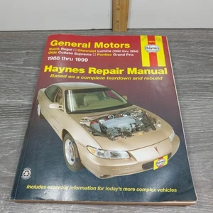 Haynes Publications 38010 Repair Manual For Buick Chevy Olds Pontiac Grand Prix - Foto 1 di 10