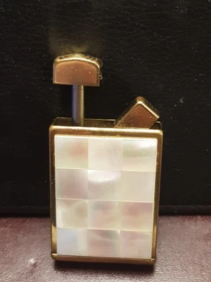 Ancien atomiseur de parfum en nacre - Photo 1/4