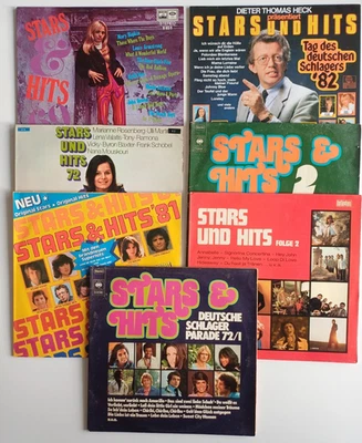 Stars & und Hits ´69 ´72 ´81 ´82 2 Folge 2 und 72/1  zur Auswahl LP Schallplatte - Bild 1 von 4