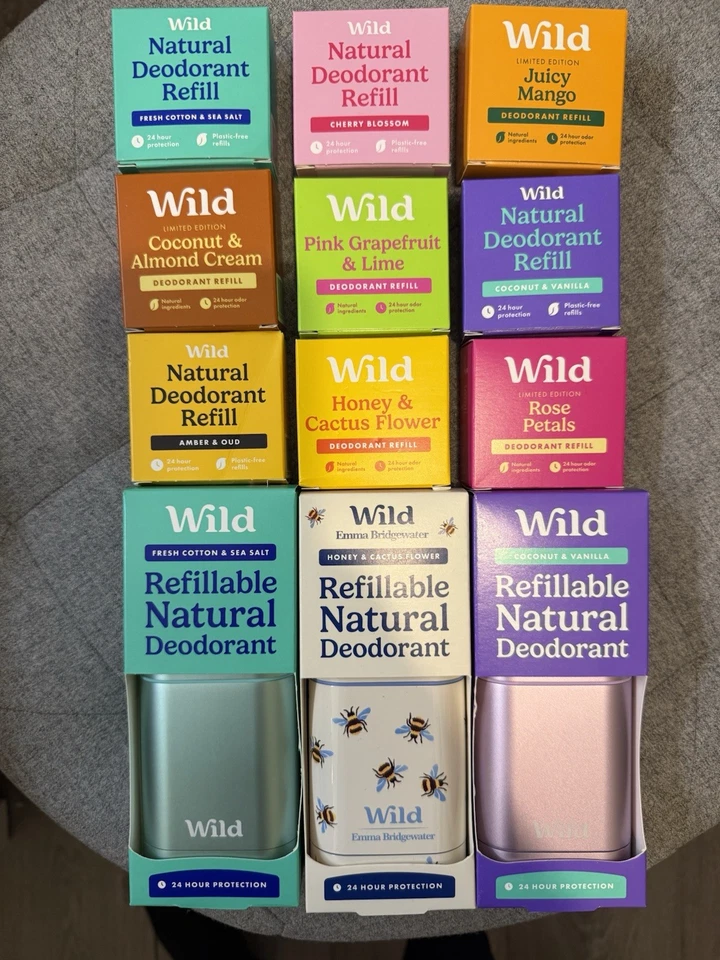 Wild Deodorant Bundle Worth Over £100 - Image 1 of 1