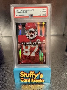 2013 Panini Absolute Travis Kelce Rookie #/499 RC Chiefs PSA 6 - Picture 1 of 1
