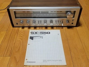 Pioneer SX-750 Stereo Receiver Wood Grain Tested Working - Picture 1 of 13