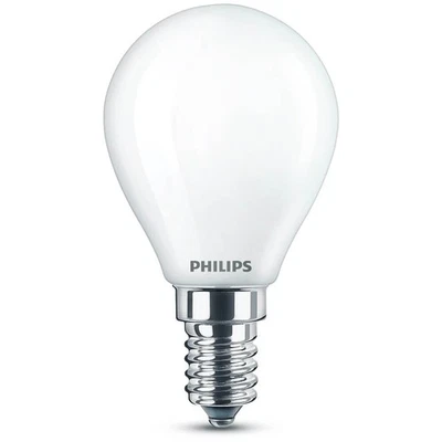 Philips LED Filament Tropfen 4,3W = 40W E14 Matt 470lm kalt neutralweiß 4000K - Bild 1 von 2