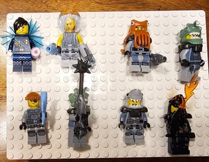 Lego Ninjago Shark Army Minifigure Lot including Octopus, Jellyfish, plus 6 more - Picture 1 of 3