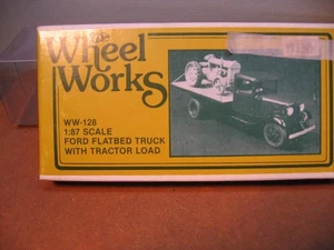 HO SCALE METALL LKW UND BAUERNSCHLEPPER "BAUSATZ" # WW128.   2 BILDER - Bild 1 von 2