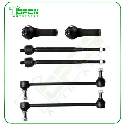 6x Front Steering Sway Bar Inner Outer Tie Rod End For 1999-2001 Honda Odyssey - Image 1 of 4