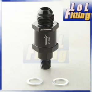 -8AN One Way Check Valve For Bosch Style Fuel Pump M12x1.5MM To AN8 AN-8 - Picture 1 of 6