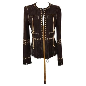 Roberto Cavalli suede jacket - Picture 1 of 5