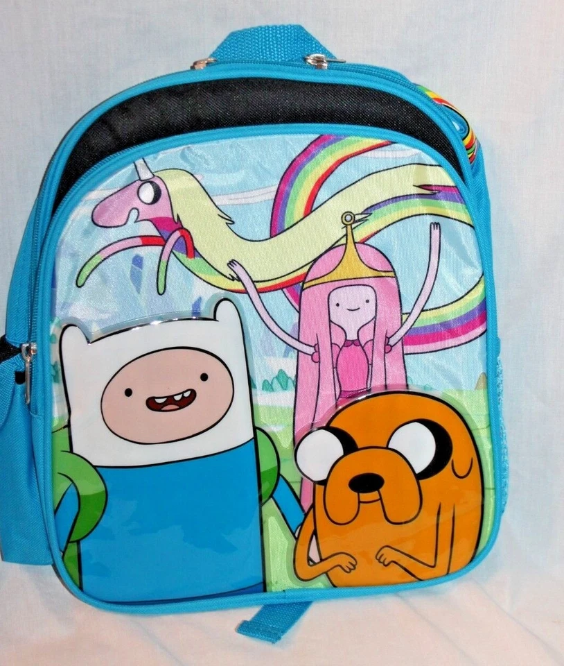 NEW IN PACKAGE ADVENTURE TIME BACKPACK 10" X 12"    - Image 1 of 2