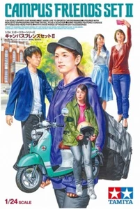 Tamiya 24356 - 1/24 Set Figurines Campus Friends Set II - Neuf - Photo 1 sur 1