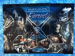 Alien vs. Predator: Survival of the Fiercest Puzzle Karten komplettes Verfolgungsjagd Set - Bild 1 von 11