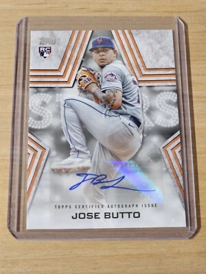 2023 Topps Series 2 Jose Butto Baseball Stars Rookie Auto Mets RC - Image 1 of 2