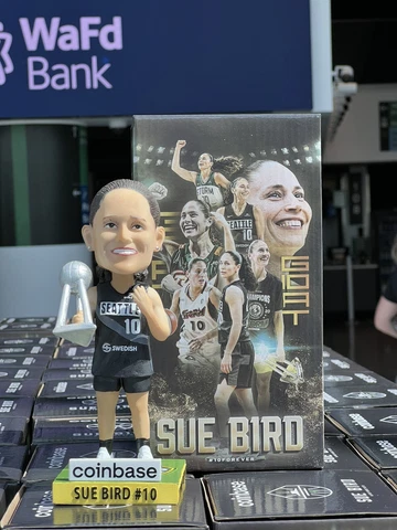 Sue Bird Seattle Storm #10 Jersey Retirement Bobblehead 6/11/2023 Cover