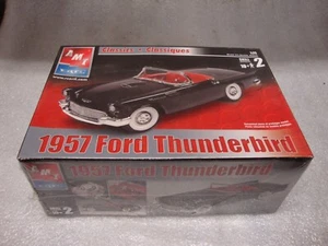 AMT 1957 BLACK Ford Thunderbird Kit # 31925 (Sealed Box) Kit 1:25 - Picture 1 of 4