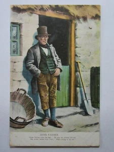 IRE15 - c1910 "AGRICULTOR IRLANDÉS" - Postal Irlanda 7299 - Imagen 1 de 2
