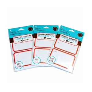 Martha Stewart Home Office con etichette di spedizione Avery 2 1/2" X 3 3/4" - 18 etichette - Foto 1 di 2