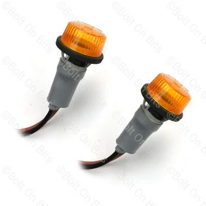 Pair of GENUINE Vauxhall Cavalier Mk2/Mk3 Side Repeater Wing Indicator Lights - Picture 1 of 6