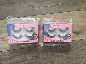 Two Pack Bepholan Plush Daily Lashes Blink Twice Lock Eyes NEW Sealed - Picture 1 of 3