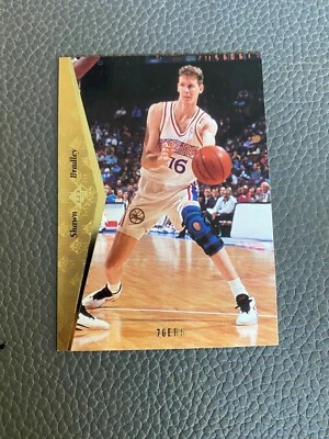 1994-95 Upper Deck SP Basketball #130 Shawn Bradley - 76'ers - Image 1 of 2