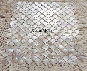 fish scale shell mosaic tile mother of pearl kitchen backsplash wall tile - Picture 1 of 6