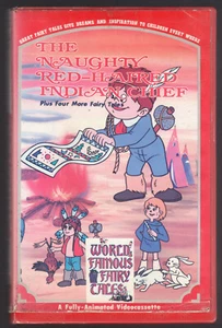 HOSCA Home VIDEO Naughty Red-Haired... VHS, OBSCURE Anime, BIG BOX Red Clamshell - Picture 1 of 6