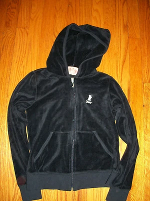 Juicy Couture - girl's (8) velour hoodie jacket - NWOT - Image 1 of 3