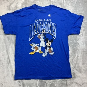 Junk Food x Disney Dallas Mavericks T-Shirt Herren Gr. XL blau Mickey Goofy - Bild 1 von 7