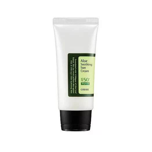 COSRX Aloe Soothing Sun Cream SPF 50+ PA+++ 50ml (VEGAN) -UK SELLER-