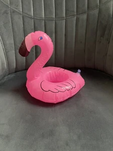Flamingoring - Schwimmring Flamingo aufblasbar Pool + Getränkehalter - Bild 1 von 1