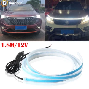 For Ford Explorer Limited 71" LED Scan Start Up Hood Light Turn Signal Flexible - Picture 1 of 20