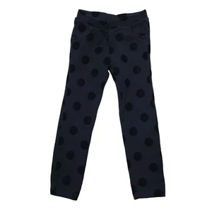 Old Navy Girls Polka Dot Stretch Pants Black Dots Size 5T - Picture 1 of 8