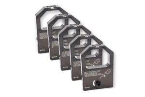 5x Farbband für Panasonic KX-P 1595 KX-P 2023 KX-P 2000 KX-P2023 Schwarz - Bild 1 von 1