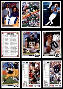 Upper Deck 1991 fútbol completo tu conjunto #1-250 ¡tú eliges! - Imagen 1 de 151