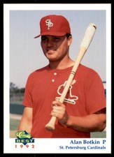 1992 Classic Best Alan Botkin St. Petersburg Cardinals #24